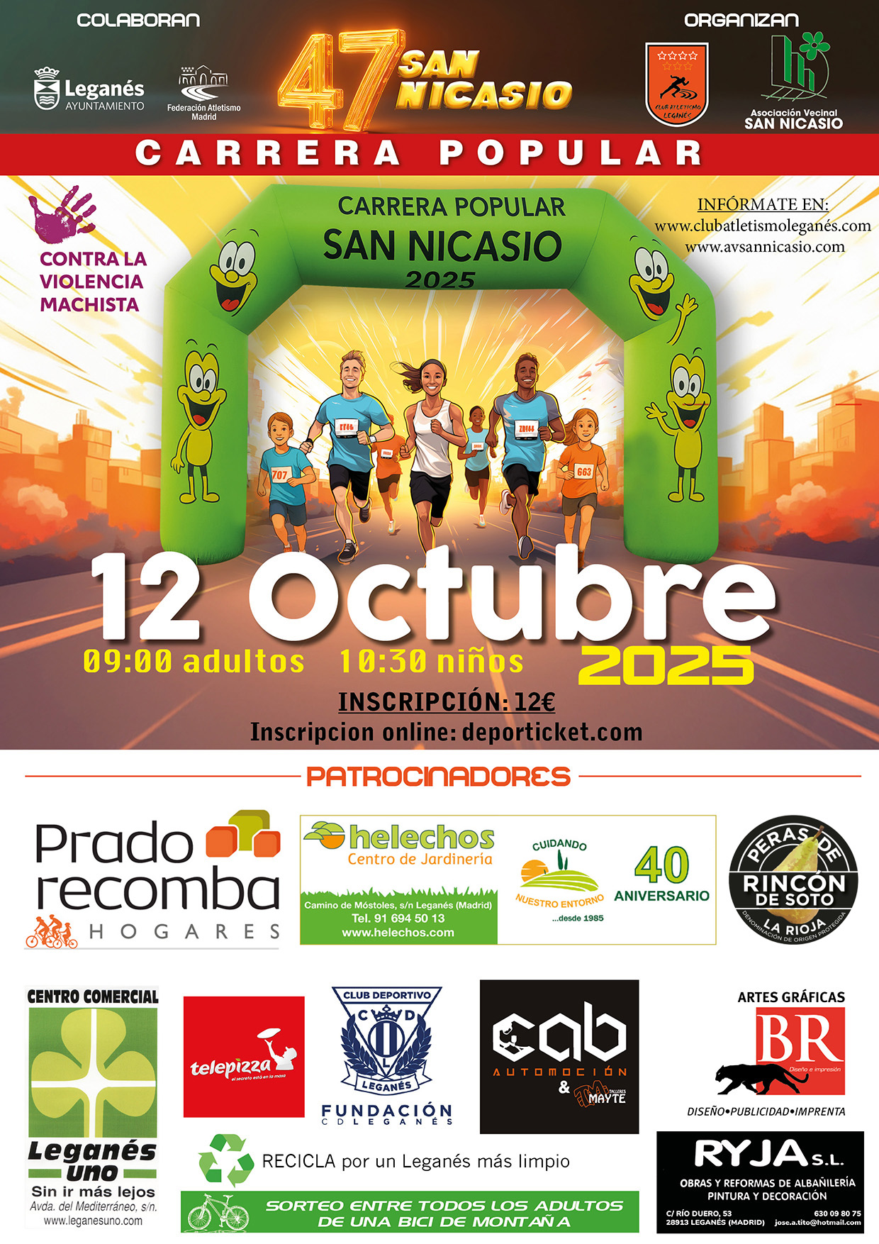 Apúntate a la Carrera de San Nicasio 2025